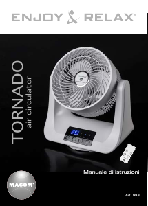 Manuale Macom 993 Ventilatore