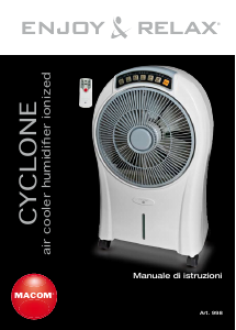 Manuale Macom 998 Ventilatore