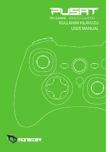 Kullanım kılavuzu Monster Pusat Gamepad