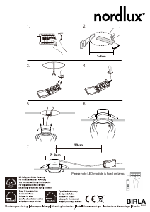 Manual de uso Nordlux Birla Lámpara