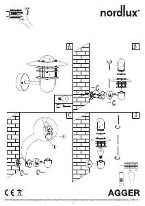 Manual Nordlux Agger Lamp