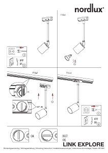 Mode d’emploi Nordlux Explore Lampe