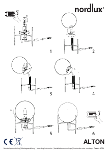 Manual de uso Nordlux Alton 20 Lámpara