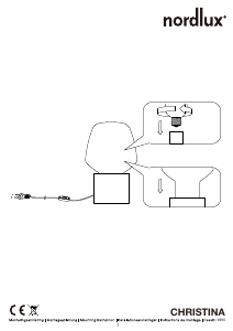 Bruksanvisning Nordlux Christina 20 Lampa