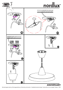Mode d’emploi Nordlux Anniversery Lampe