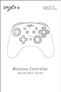 Handleiding PXN 9607 Pro Gamecontroller