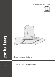 Bedienungsanleitung Privileg SY-3388A5IS-E1-C29-L14-900 Dunstabzugshaube