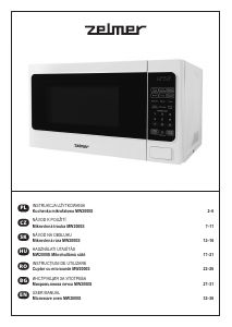 Manual Zelmer ZMW1100W Cuptor cu microunde