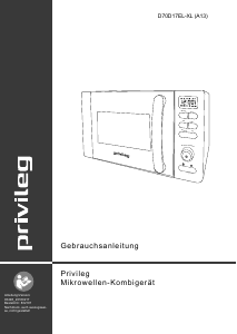 Bedienungsanleitung Privileg D70D17EL-XL (A13) Mikrowelle