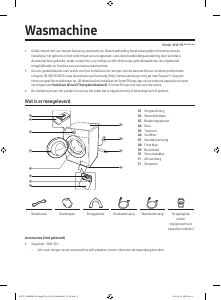 Mode d’emploi Samsung WW11BB944AGM Lave-linge