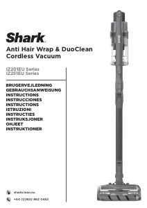 Manual de uso Shark IZ201EU Aspirador