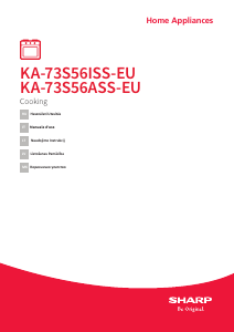 Rokasgrāmata Sharp KA-73S56ISS-EU Cepeškrāsns