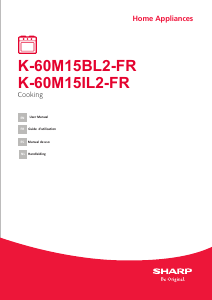 Mode d’emploi Sharp K-60M15IL2-FR Four