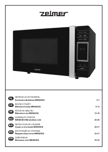 Наръчник Zelmer ZMW3132B Микровълнова