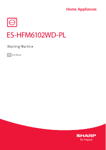 Handleiding Sharp ES-HFM6102WD-PL Wasmachine