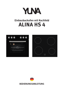 Bedienungsanleitung YUNA Alina HS 4 Herd