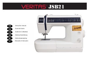 Manual de uso Veritas JSB21 Máquina de coser