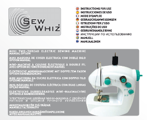 Manuale SewWhiz S0B4W04GP2 Macchina per cucire