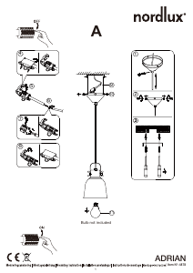 Manual Nordlux Adrian 16 Lamp