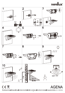 Manuale Nordlux Agena Lampada