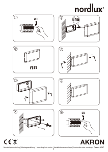 Mode d’emploi Nordlux Akron 17 Lampe