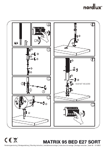 كتيب Nordlux Aludra 95 مصباح