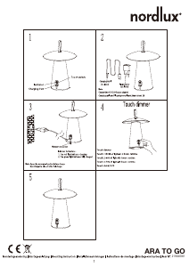 Mode d’emploi Nordlux Ara To-Go Lampe