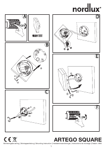Manual Nordlux Artego Square Lamp