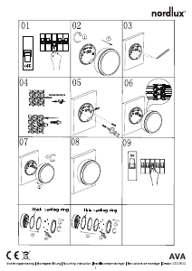 Mode d’emploi Nordlux Ava Smart Lampe