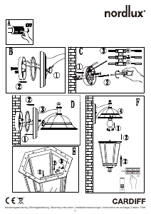 Manual Nordlux Cardiff Down Lamp