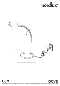 Instrukcja Nordlux Dove Lampa