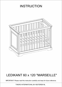 Handleiding Kidsmill Chateau Babybed