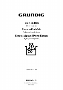 Manual Grundig GIEI 623471 MN Hob