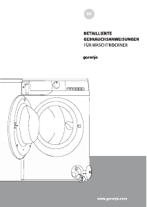 Bedienungsanleitung Gorenje WD2A164ADPS/DE Waschtrockner