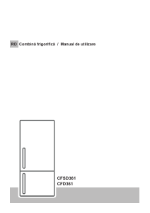 Manual Albatros CFSD361 Combina frigorifica