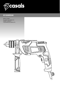 Manual Casals ID1050REAK Impact Drill