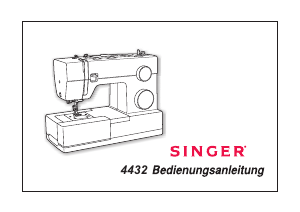 Bedienungsanleitung Singer 4432 Nähmaschine