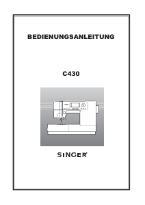 Bedienungsanleitung Singer C430 Nähmaschine