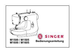 Bedienungsanleitung Singer M1600 Nähmaschine