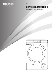 Manual Hisense DHGE904 Dryer