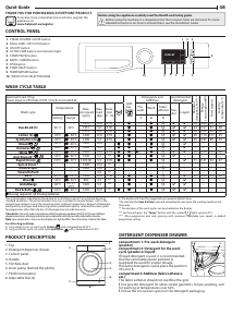 Manual Hotpoint NDB 9636 DA SPT Washer-Dryer