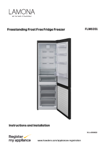 Manual Lamona FLM6351 Fridge-Freezer