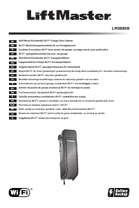 Manuál LiftMaster LM3800W Ovladač garážových vrat