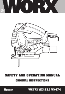 Manual Worx WX474 Jigsaw