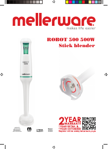 Manual Mellerware 85500 Robot Hand Blender