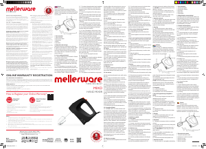 Handleiding Mellerware 26450 Mixo Handmixer