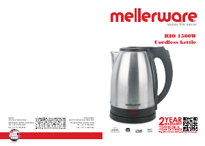 Manual Mellerware 22330 Rio Kettle