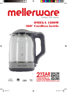 Manual Mellerware 22800 Omega Kettle