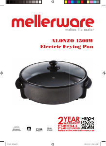 Handleiding Mellerware 27550C Alonzo Pan