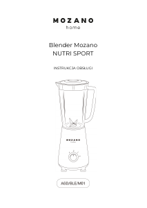 Instrukcja Mozano M01 Blender